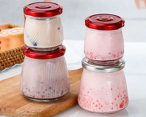 Glass Yoghurt Jars Wholesale