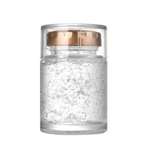 Round Glass Jar With Cover