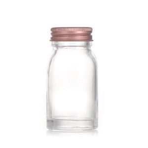 Small Glass Bottle With Screw Cap