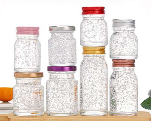 Small Glass Food Bottles With Caps Wholesale