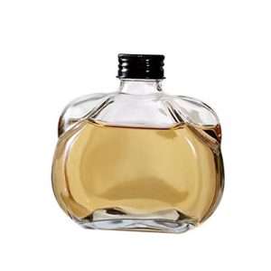 Small Glass Juice Bottle with Screw Cap