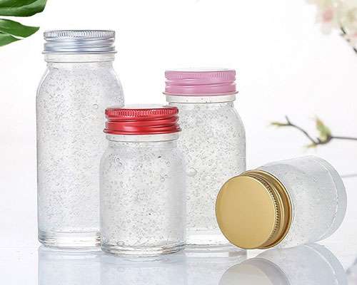 Small Glass Storage Bottles With Caps