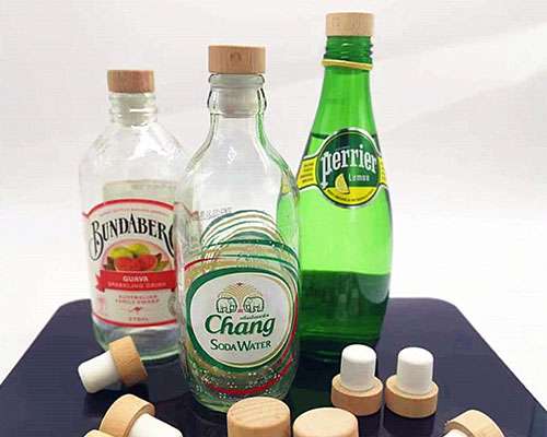 Soda Water Glass Bottles with Stopper