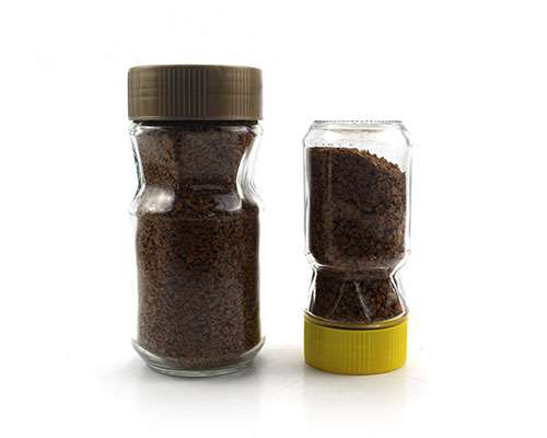 Sturdy Glass Coffee Jars