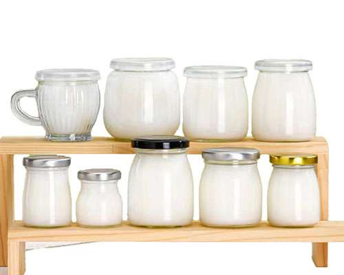 Wholesale Glass Milk Jars with Lids