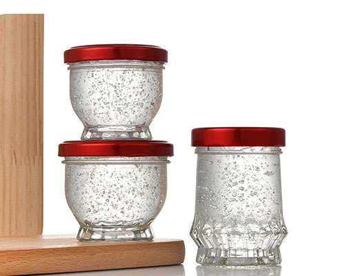 Wide Mouth Glass Storage Jars With Lids