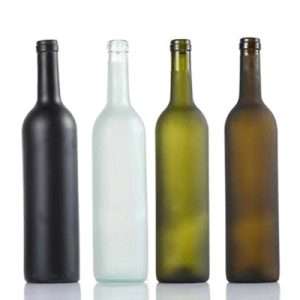 Colored Wine Bottles