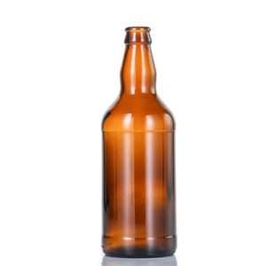 Brown Glass Beer Bottle