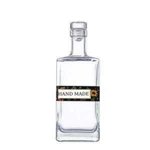 Square Alcohol Bottle