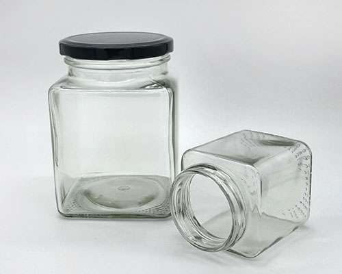 Square Glass Jars With Lids