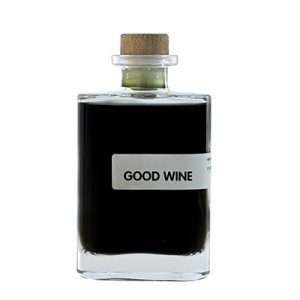 Flat Bottle of Wine