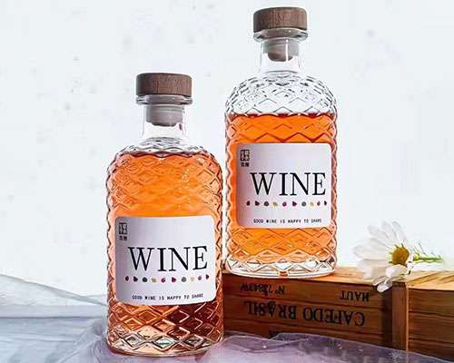 Clear Glass Bottles With Cork Wholesale