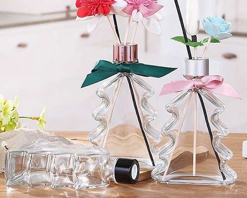 Clear Unique Glass Containers Wholesale