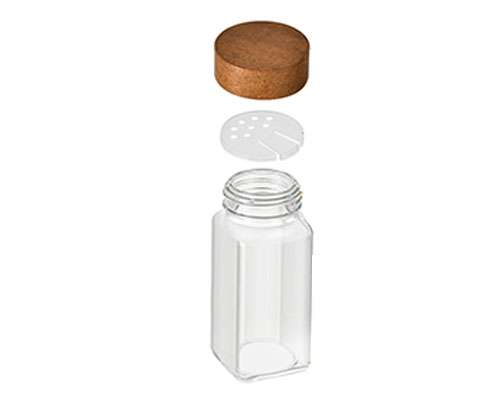 Clear Glass Spice Jars With Lids