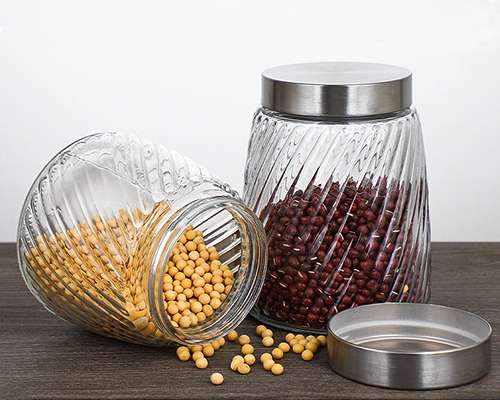 Glass Kitchen Airtight Canisters