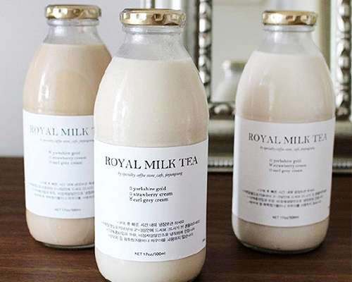 Glass Milk Tea Bottles