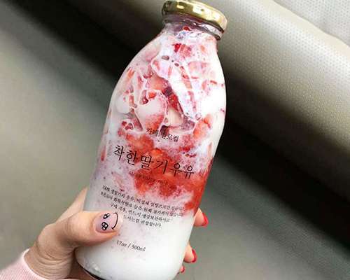 Glass Yogurt Bottle for Sale