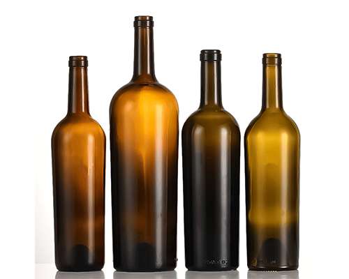 glass wine bottles