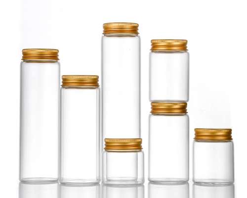 Clear Medicine Bottles