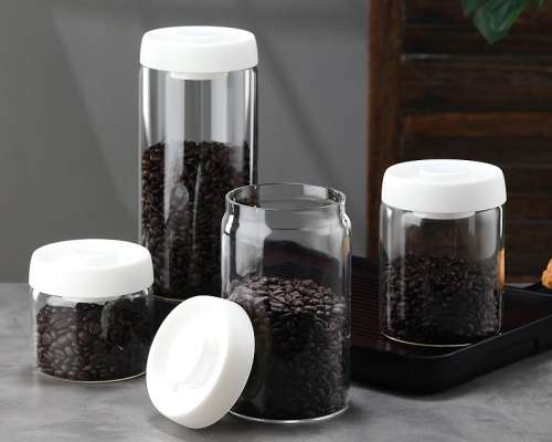 Glass Coffee Jars