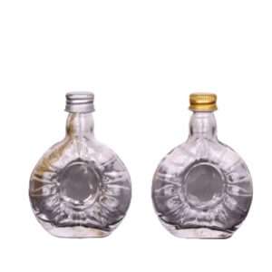 Mini Glass Alcohol Bottles