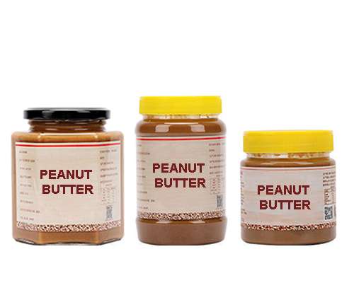 Peanut Butter Glass Jars