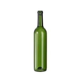 Green Glass Wine Bottle