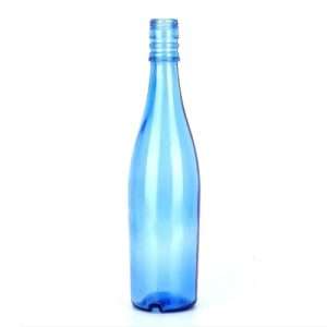 Blue Soda Glass Bottle