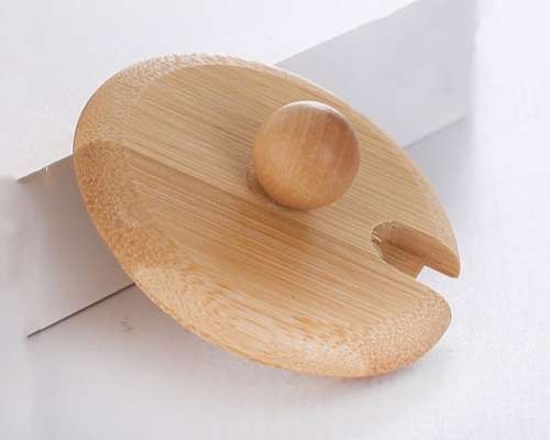 Glass Honey Pot With Wooden Dipper