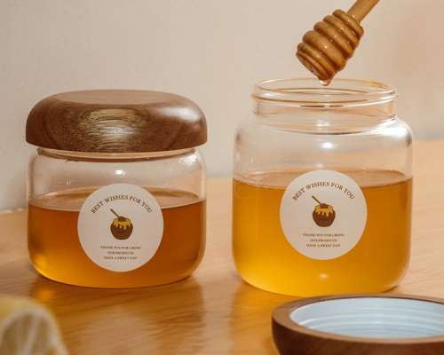 Round Honey Jars