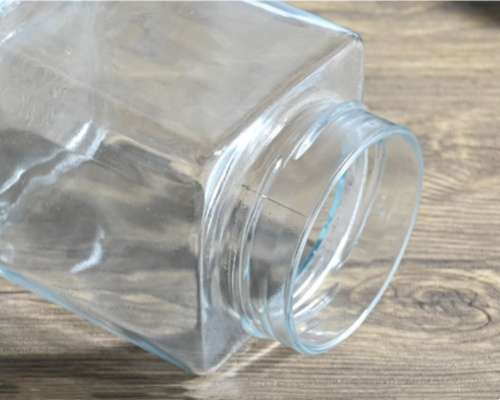 Square Glass Mason Jar