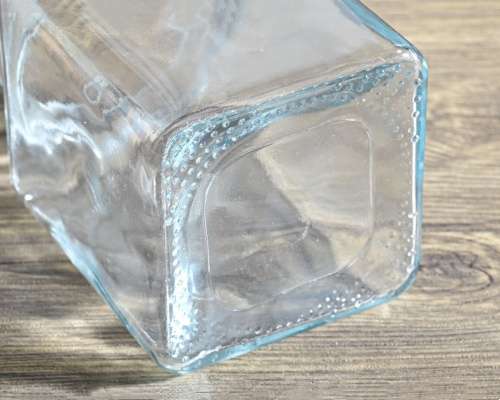 Square Glass Mason Jar