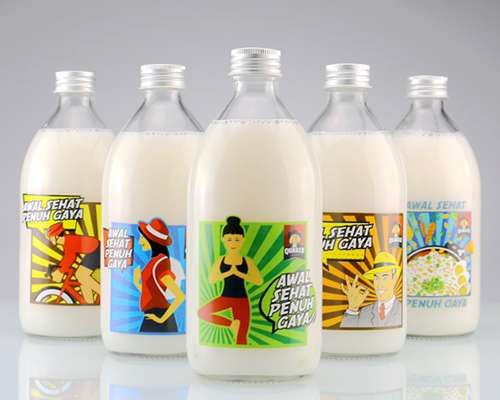 Custom Glass Juice Bottles Packaging