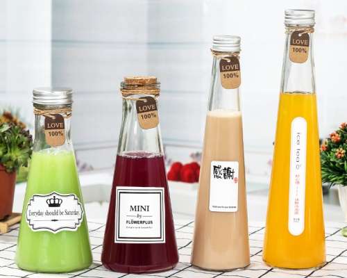 Glass Juice Bottles With Lids