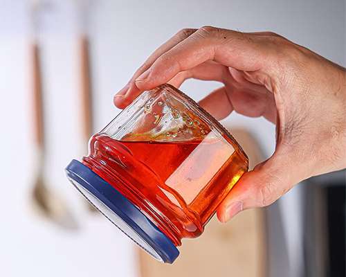 Small Glass Storage Jars