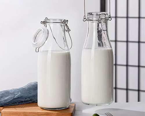 Glass Milk Bottles