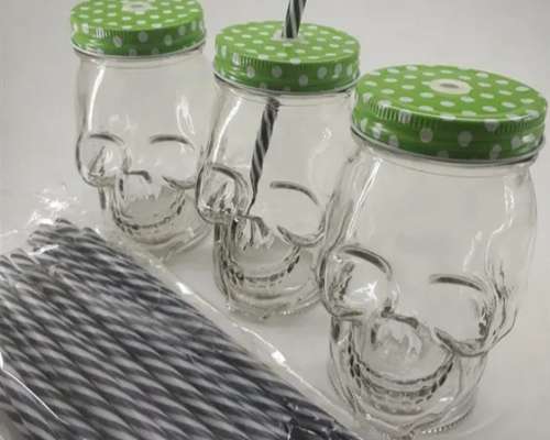 Mason Jars With Lids And Straws