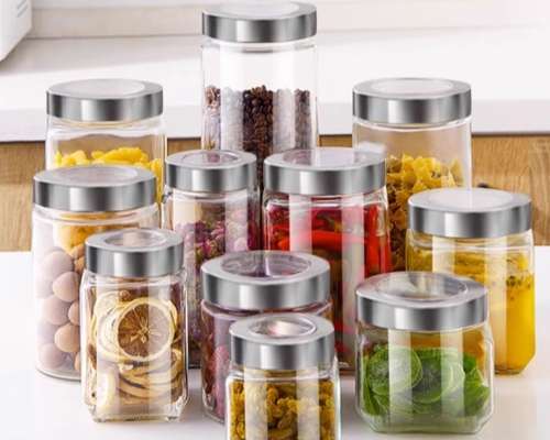 450-2200ml Square Glass Food Storage Containers