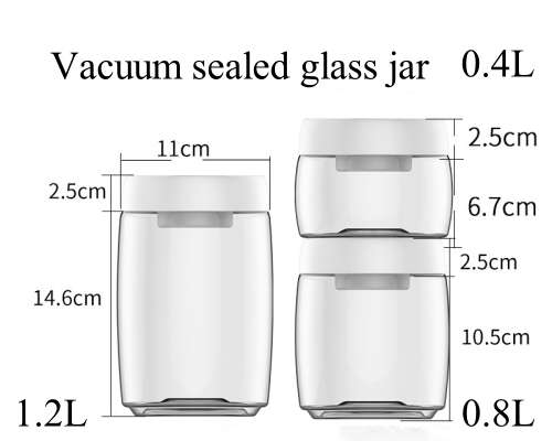 Vacuum Sealing Glass Jars