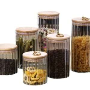 Borosilicate Glass Storage Jars